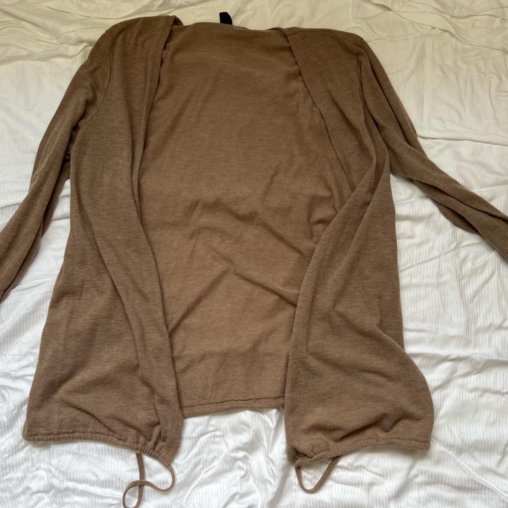 Shien 2XL Tan Cardigan